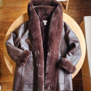 Tuckernuck Chocolate Teddy Jacket